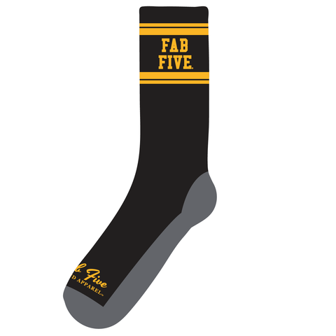 Fab Five Socks - Black
