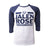 JRLA Baseball T-Shirt - White/Navy